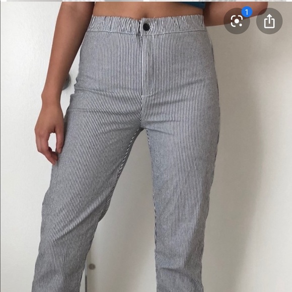 brandy melville pants striped